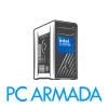 PC INTEL CORE I3 + 8 GB DDR4 + SSD 120 GB + Gabinete Kit PCCOMBO029